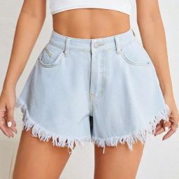 Kotty Blue Regular Fit Shorts-image-10
