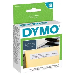 DYMO Label, Multi Purpose, 19X51Mm, 11355-48