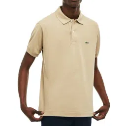 Lacoste Beige Boxy Fit L.12.12 Polo T-Shirt-image-81