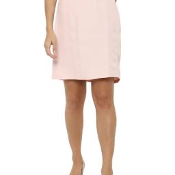 Solly by Allen Solly Pink Above Knee Skirt-picture-36