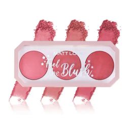 Matt Look Feel The Blush Trio Palette 03 Fascinated - 15 gm-10