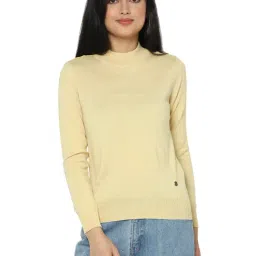 Allen Solly Beige Round Neck Sweater-image-31