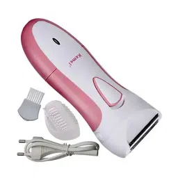 Kemei 5001 Cordless Shaver - 60 Min Runtime (Pink)-41
