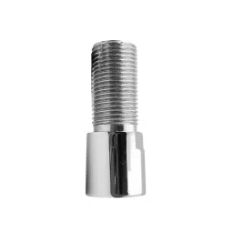 GENERIC Extension Nipples Cp Brass 4 Inch (101.6 mm) Steel Chrome Finish for Bathrooms, Toilets, ID_SS_017-11
