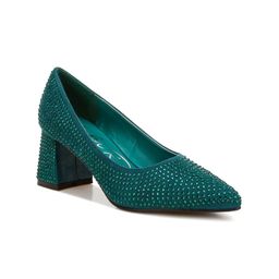 London Rag Colourblocked PU Block Pumps-44
