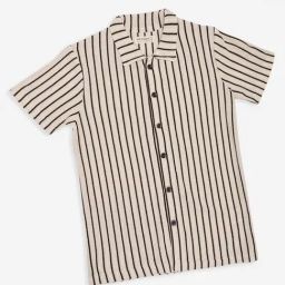 Pantaloons Junior Boys Bright White Striped Shirt-picture-31