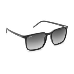 Irus Grey Rectangular Sunglasses For Men image 3
