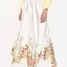 RAREISM Multi Cotton Blend Printed Trousers-image-45