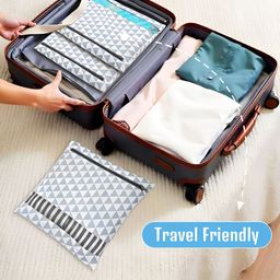 Aura Grey Set of 6 Regular Drawer Organiser Organisers image 2