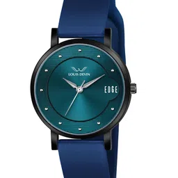 LOUIS DEVIN Women Round Dial & Straps Analogue Watch LD-LR192-BLUE-image-79