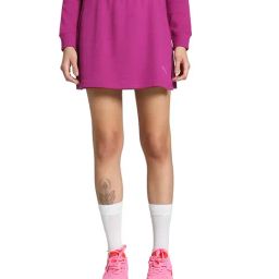 Puma Pink Cotton Regular FitSkirt-image-12