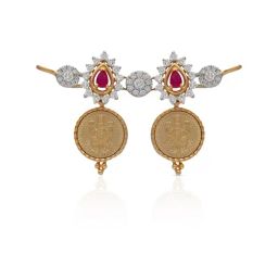 malabar gold and diamonds Malabar Gold & Diamonds 18k Yellow Gold Pendant For Women-picture-7
