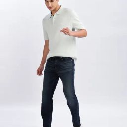 Calvin Klein Jeans Boston Blue Blk Other Mid rise Solid Slim Fit Jeans-picture-43