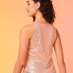 Globus Sequinned Net Party Top image 4