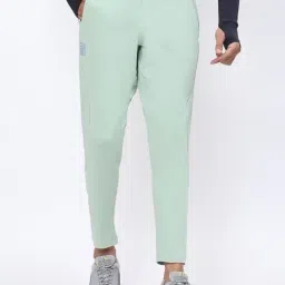 Dida Green Polyster Regular Fit Solid Trackpant-image-71