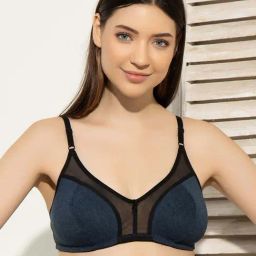 Clovia Navy Padded Bra-picture-25