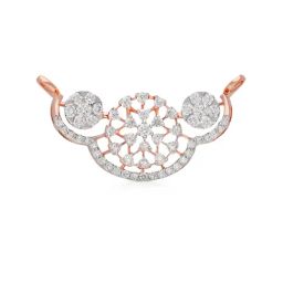 malabar gold and diamonds Malabar Gold & Diamonds 18k Rose Gold Pendant For Women-picture-15