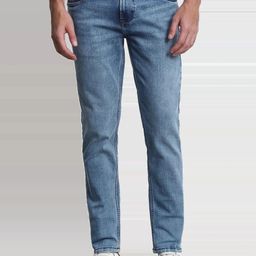 Mufti Men Skinny Fit Mid-Rise Light Fade Stretchable Jeans-picture-48