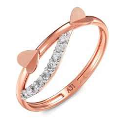 Joyalukkas 18k Rose Gold Gemstone Ring for Women-image-51