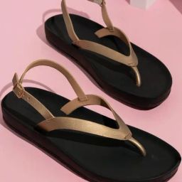 Inc.5 Women's Rose Gold Back Strap Sandals-image-90