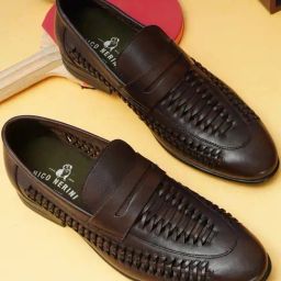 Nico Nerini Men's Brown Casual Loafers-image-45
