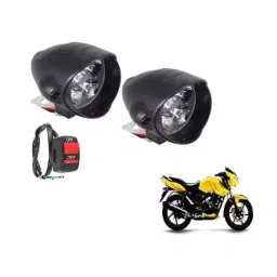 RA Accessories 2Pc Black 6 LED Waterproof Fog Light Set-35