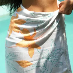 Thirsty Towel Multicolour Blend Abstract Bath Towel - Pack of 2-image-86