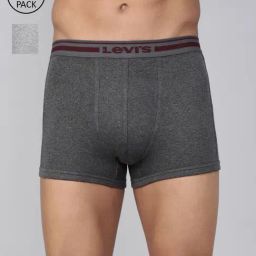 Levi's Assorted Cotton Solid Trunks Pack of 2-image-73