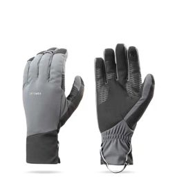 Forclaz by Decathlon Carbon Grey Solid Large Gloves-image-32
