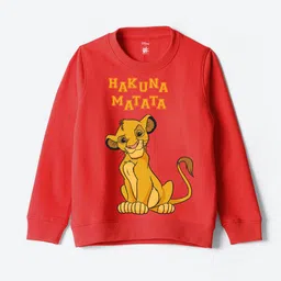 YK Disney Boys Printed Round Neck Long Sleeves Sweatshirt-image-72