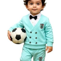 POOJATEX Boys Blue Clothing Set-image-22