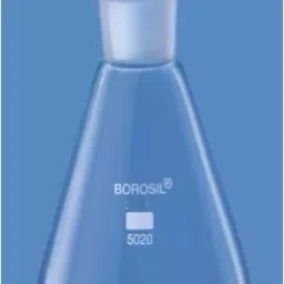 Borosil Narrow Mouth Interchangeable Stopper Flasks Capacity 100ml-16