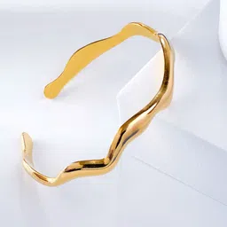 SWASHAA Gold-Plated Cuff Bracelet-29
