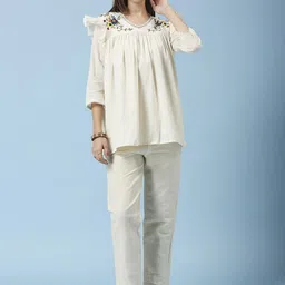 URMIR FASHION Women Chanderi Silk Kurta Sets-image-133