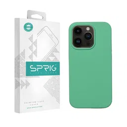 SPRIG Solid Printed iPhone 14 Pro Max Back Case Mobile Accessories-8