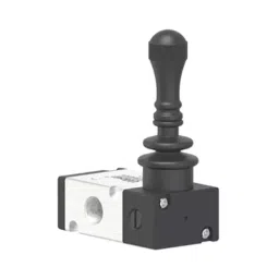 Uflow 12 V AC 5x3 Hand Lever Valve With Manual Return Centered Blocked DCC-LF1V1-picture-16