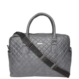 Bad Habit Grey Medium Messenger Bag-image-4
