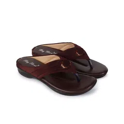 BIG BIRD FOOTWEAR Women Casual Slip-On Open-Toe Flats-image-90