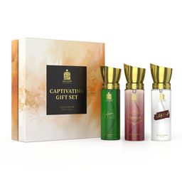 ADILQADRI Set Of 3 Captivating Trio Perfume Gift Set - Shanaya Safwan & White Oudh -20 ml-44