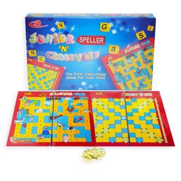 Kids Mandi Jr Speller and Crossword Two in One Board Game - Multicolour-12