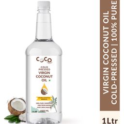 Coco Crush Cold Pressed Virgin Coconut Oil 100% Pure & Natural - 1000 ml-image-85