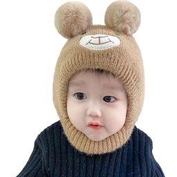 SYGA Wool Knitted Cap - Brown-picture-25