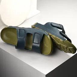 BIZORA Men Olive Sandals-picture-15