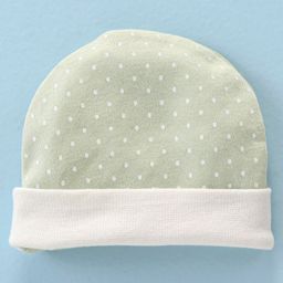 Ben Benny Interlock Polka Dots Printed Cap Mitten & Booties Set Green - Diameter 9 cm image 2