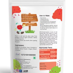 Littlecherrymom Super Millets Pancake Combo -  Little Millet Strawberry Jowar Mango - 175g Each image 3
