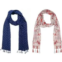 StoleVilla Floral Chiffon Stoles-picture-38