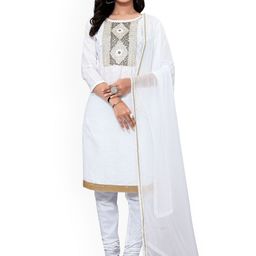 Suha Unstitched Dress Material-picture-3