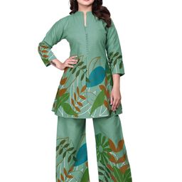 Garbista Women Green Kurta Sets-image-102