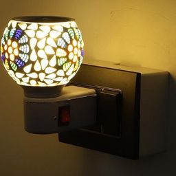 Somil Electric Camphor Diffuser & Night Lamp With Aroma & Bakhoor Burner-image-60