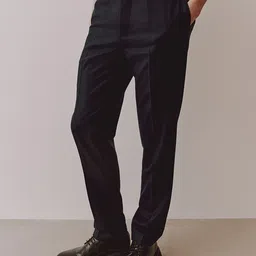 H&M Slim Fit Wool-Blend Trousers-image-18